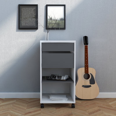 Cynthiaann 40.2cm Wide 2 -Drawer Mobile File Cabinet