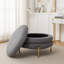 Repose-pieds rond avec rangement Lytham-45798632
