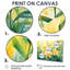 «Yellow Lillies Gardens In Meadow I», impression murale lys-2012913691-2012913668-2012913681
