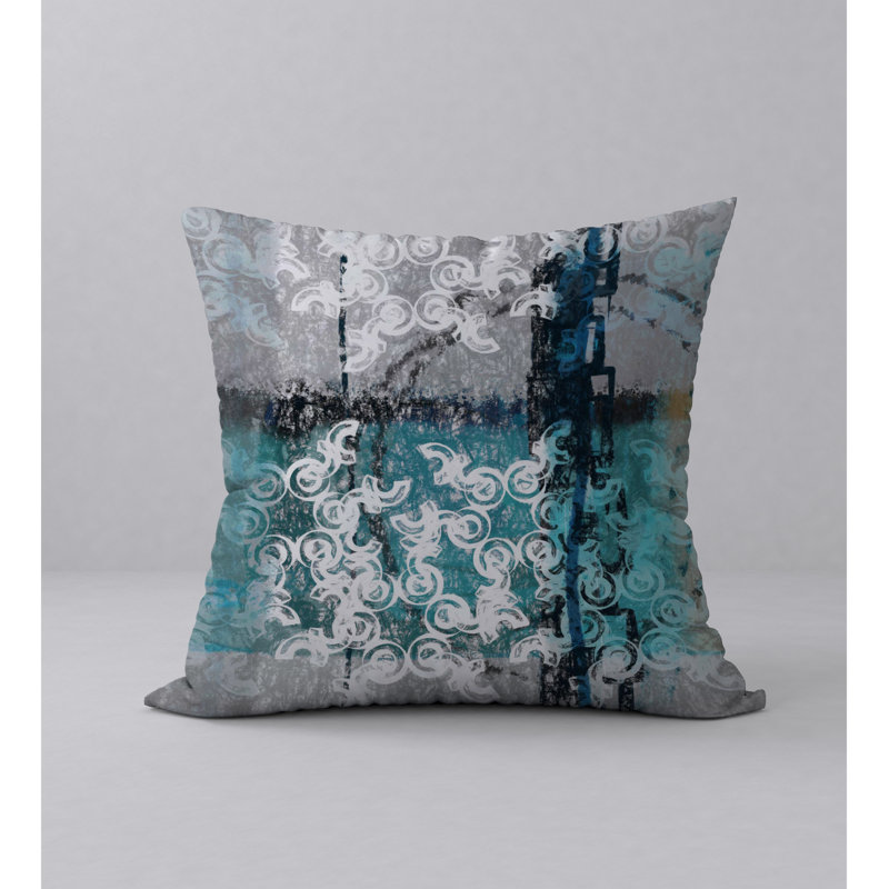 Housse de coussin carrée/insert inestimable, 18 po x 18 po