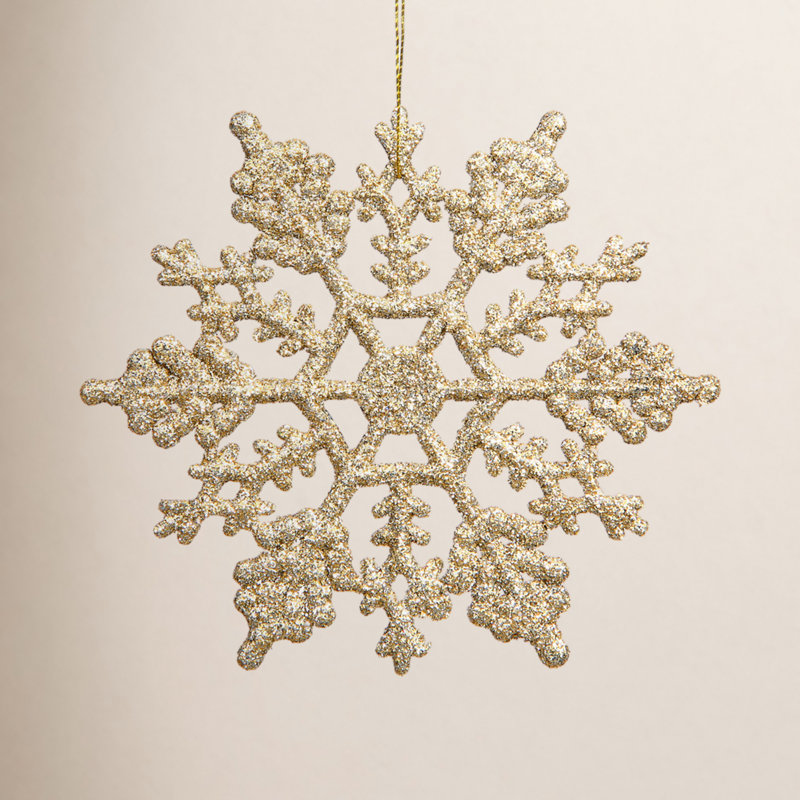 Mercury Row® 4" Shatterproof Holiday Ornament, Champagne