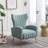 Milana 27" Wide Velvet Wingback Chair-1852795247