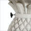 Table d'appoint en forme d'ananas avec base de parasol MGO