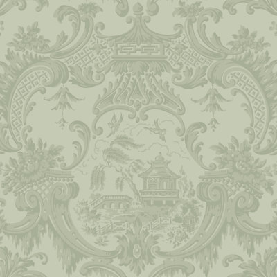 Anthology Chippendale China Toile Wallpaper Roll