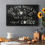«Strong Coffee», art textuel sur toile tendue-681408309