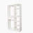 Freestanding Closet System,  Stand-Alone Wardrobe With 6 Open Shelves,74.8'' Heigh Closetwith 1 Wood Drawers, Wood Walk-In Closet With 2 Hanging Rod, White