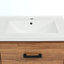 Ensemble de meuble-lavabo simple 24,4 po avec plateau en céramique Keunta
