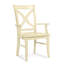 Hues Solid Wood Arm Chair-1206243305
