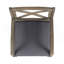 Chaise de salle à manger Perla, 2 pièces avec 2 coussins, gris-683292531-683292534