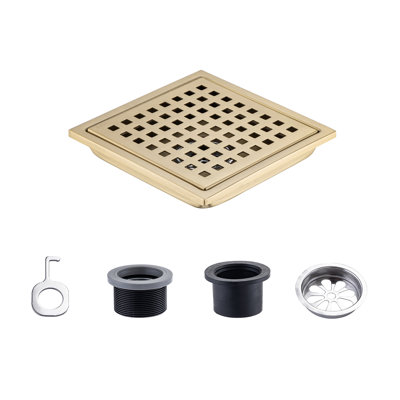 Drain de douche à grille