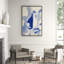 Blue Wine Caraf Giclee On Canvas