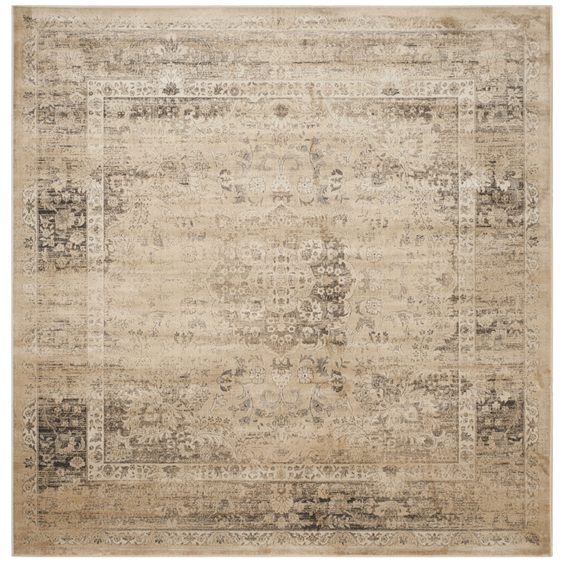 Beauchamp Oriental Area Rug, Square 183 cm