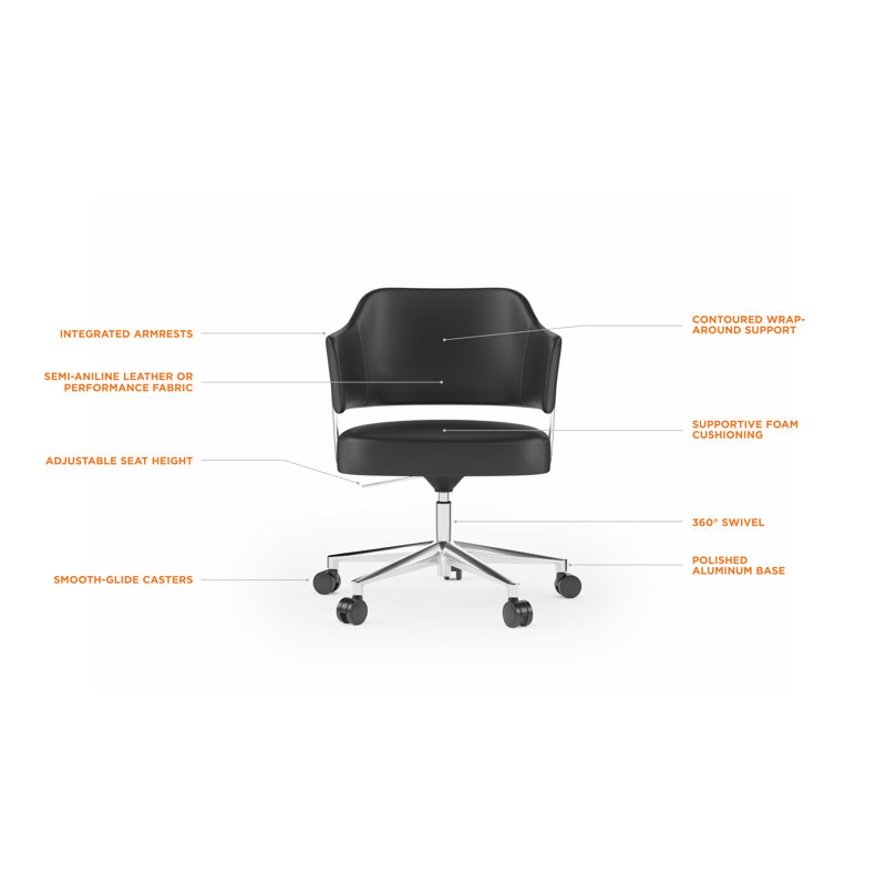 Circa Office Chair, Black
