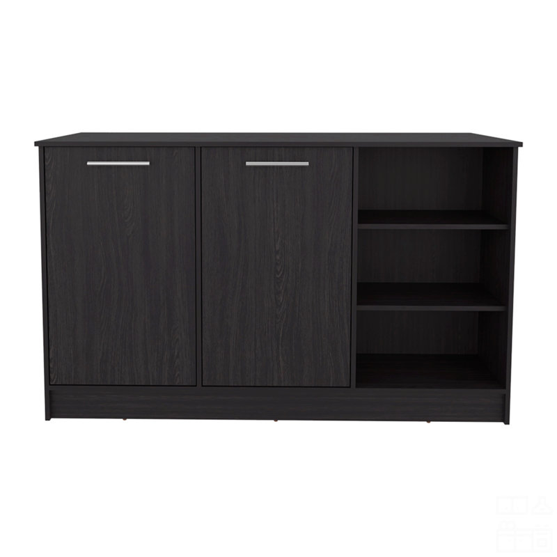 Kitchen Island, Black