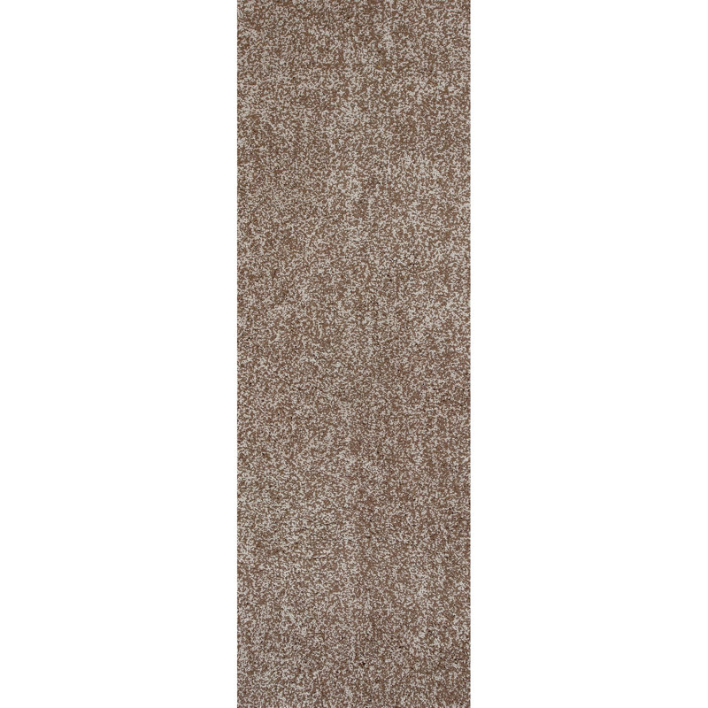 Tapis beige uni Heather, Tapis de couloir 2 pi x 8 pi