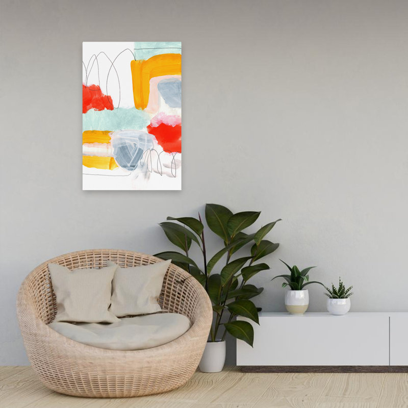 Peinture abstraite Xvi - Art abstrait, H 24 po x l 16 po