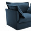 Fauteuil d'appoint en chenille avec 2 coussins décoratifs-712966313