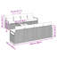 230cm Wide Patio Sofa with Cushions