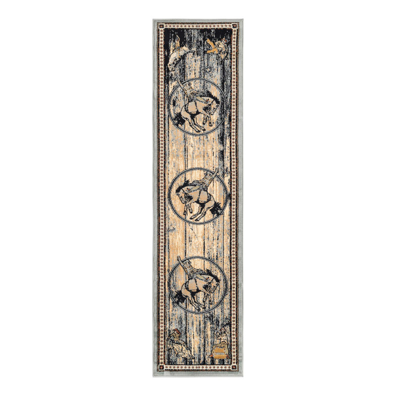Tapis Rugs.com Pioneer, Tapis de couloir 2 pi x 8 pi