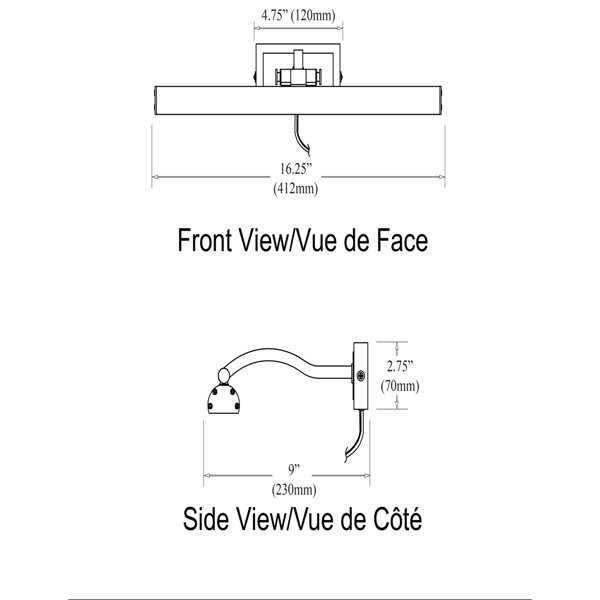 Dimensions du produit