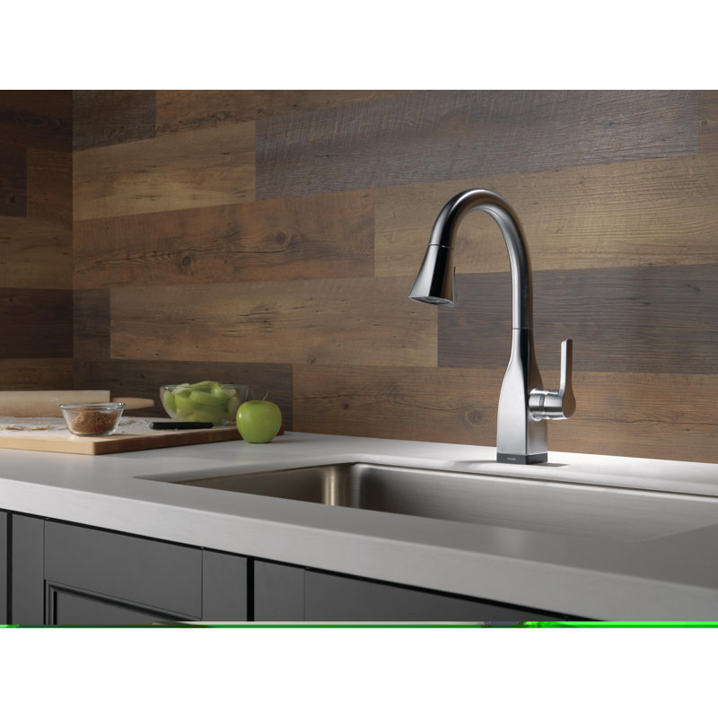 Robinet de bar escamotable avec accessoires Mateo ™, Acier arctique