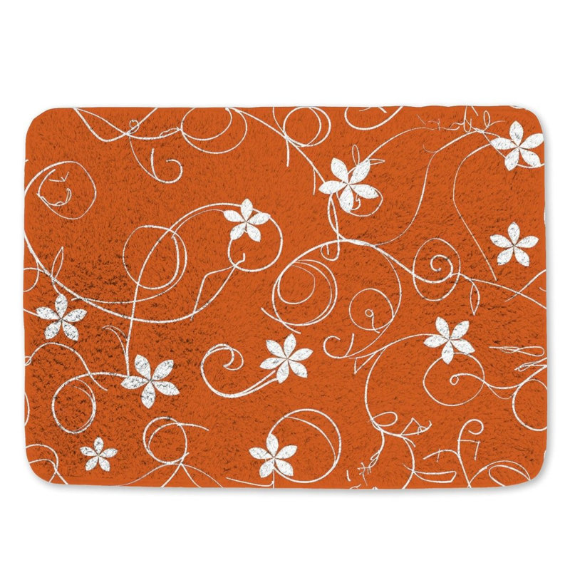 Tapis de bain abstrait, L 17 po x L 24 po