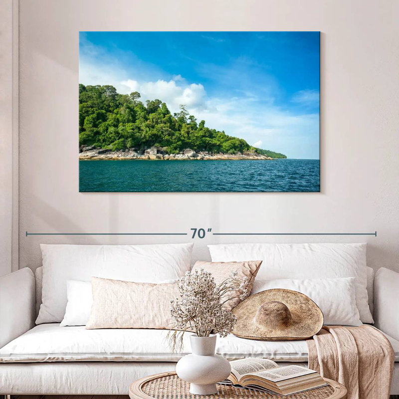 Gillard Koh Lipe Island Nature, H 32 po x l 48 po