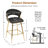 Modern Counter Stool, for Kitchen Island & Bar,Set of 2-1442488958