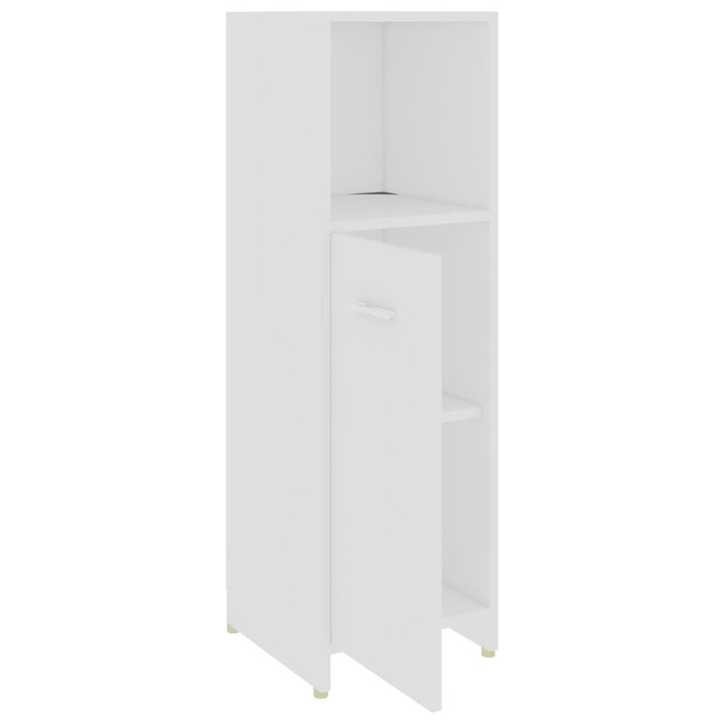 Ermir Bathroom Storage Furniture Set, White