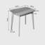 Dantzler solid wood dining table-1622862382-1622862387