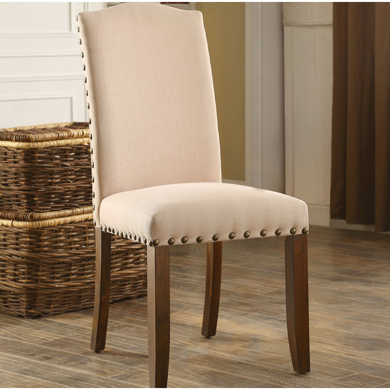 Chaise d'appoint rembourrée beige Whipton, Beige