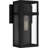 Idus 1-Light Matte Black Outdoor Wall Lantern-296649149