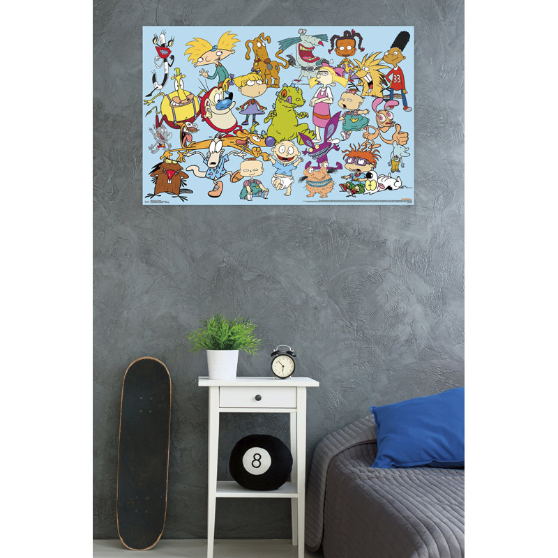 « nick toons-characters », impression sur papier
