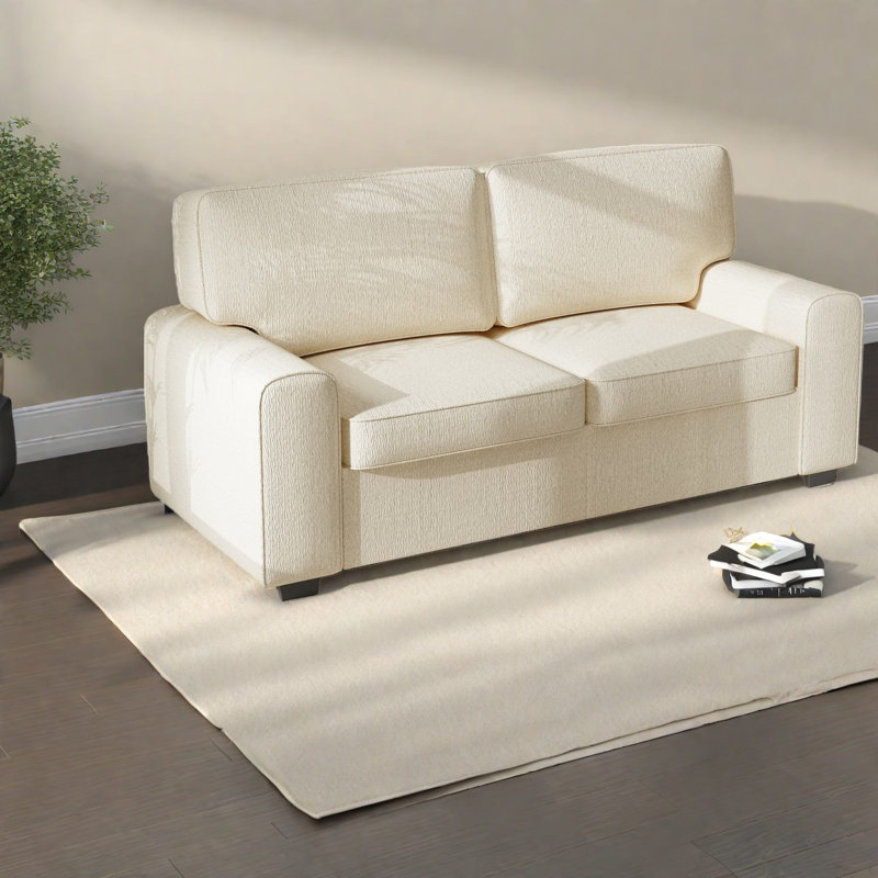 Spacious Modern Sofas With Durable Chenille Fabric For Home