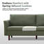 Cicero 204Cm Linen Flared Arm Sofa-981667557