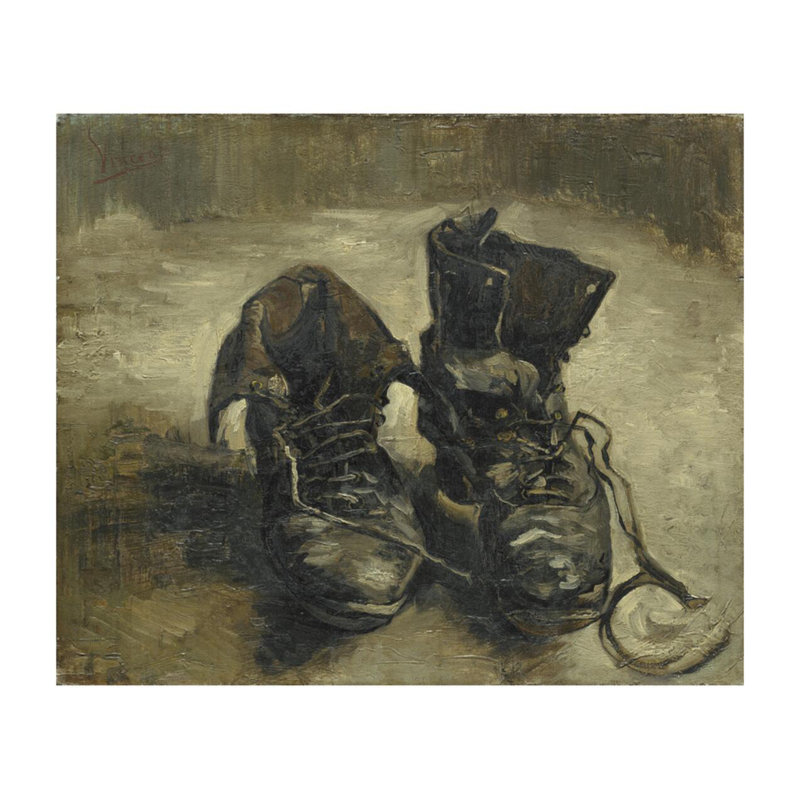 Chaussures par Vincent van Gogh - Impression giclée, H 22 po x l 28 po