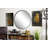 Metal Circle Wall Mirror