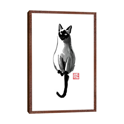 Siamese by Péchane - Print on Canvas
