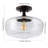Tatem Glass Semi Flush Mount-508302457