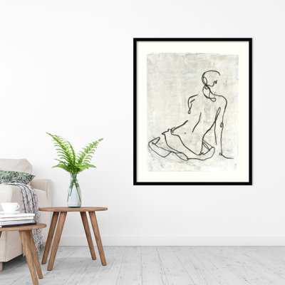 " Embellished Gestural Contour I (Nude) " by Ethan Harper