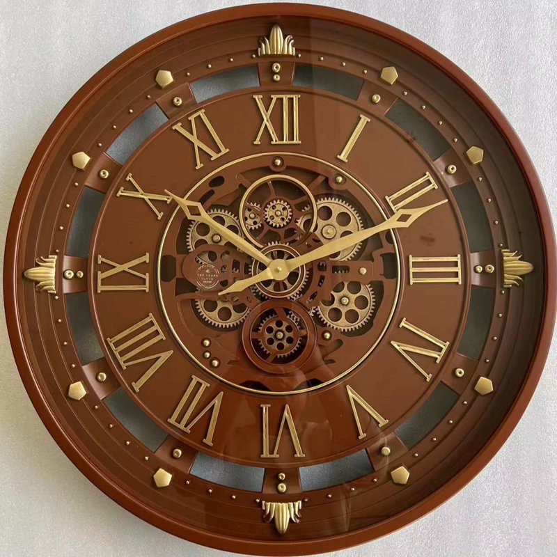 Wall Clock, Brown