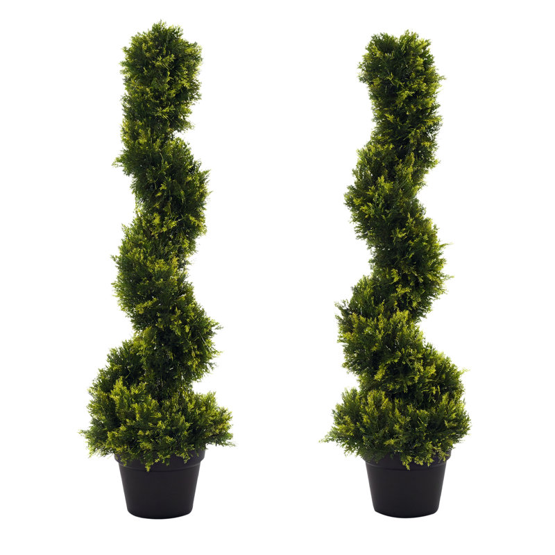 Charleston 90cm Faux Cedar Topiary in Pot