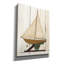 Toile épique Graffiti «Pond Yacht 1» par David Carter Brown, 26 po x 34 po