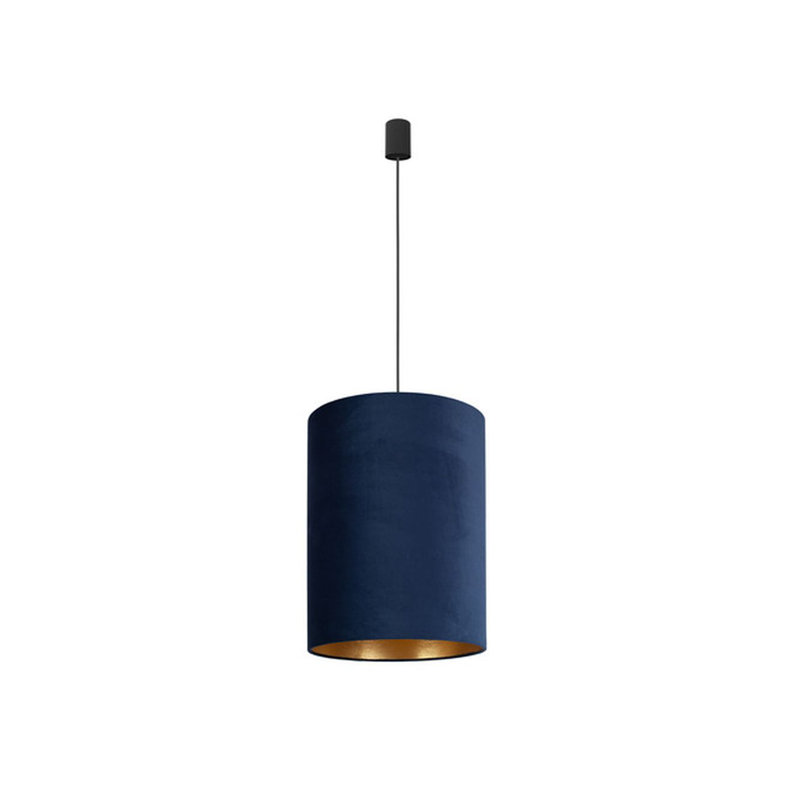 Hagans 1 - Light Single Pendant, Blue, Black