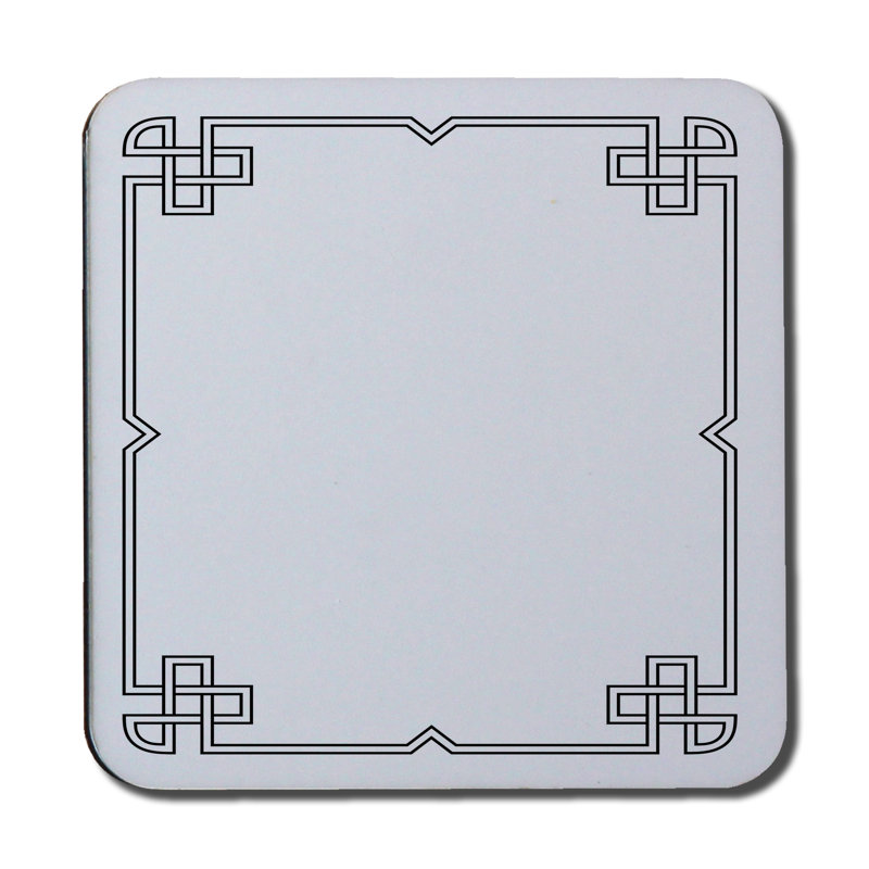 Square 6 Piece Coaster Set