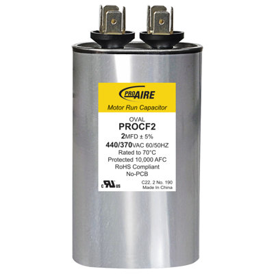 PROCF2 Oval Run Single Capacitor