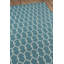 Tapis intérieur / extérieur bleu Yepez-260847430