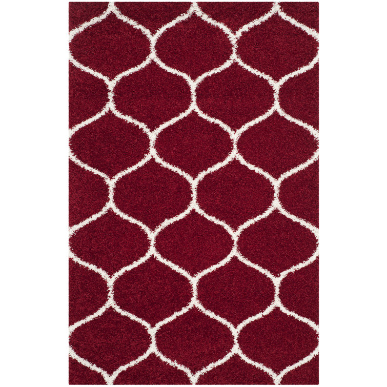 Atencio Geometric Hand Woven Area Rug