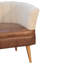Bettye Upholstered Boucle Barrel Chair