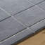 Tapis bleu touffeté à la main Mallory-729432879